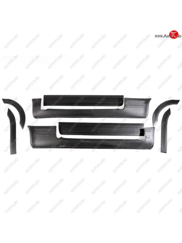 Арки крыльев Автостайл™ (в комплекте с порогами и накладками дверей) (Поверхность шагрень) Лада ВАЗ нива 4х4  2121-80 - Ока 1111