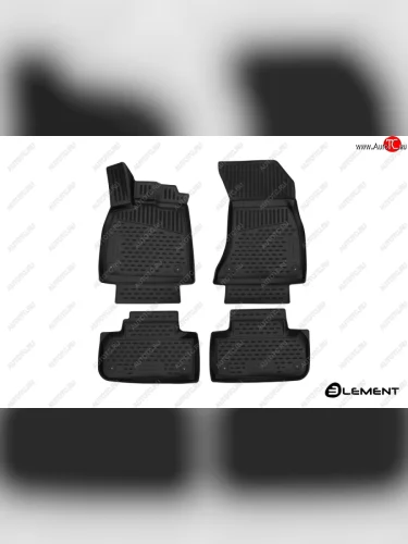 Комплект ковриков в салон Element 3D (Европа) Audi Q5 FY рестайлинг (2020-2022)
