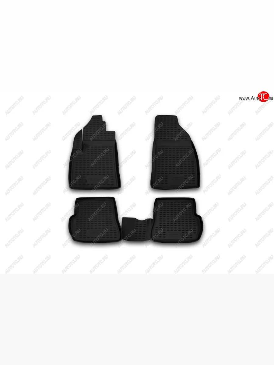 Комплект ковриков в салон Element Ford Fiesta 5 хэтчбэк 5 дв. дорестайлинг (2001-2005)  с доставкой в г. Пермь