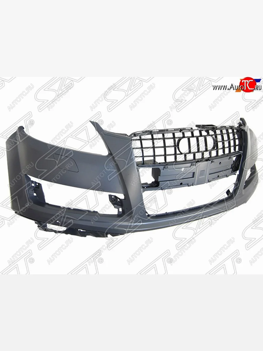 Передний бампер SAT Audi Q7 4L дорестайлинг (2005-2009) (Неокрашенный)  с доставкой в г. Пермь