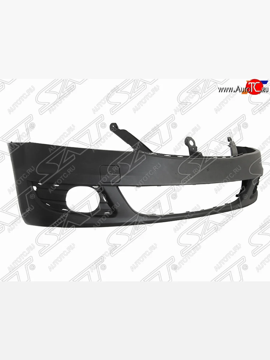 Передний бампер SAT Renault Logan 1 рестайлинг (2010-2016) (Неокрашенный)  в Керчи Республика Крым