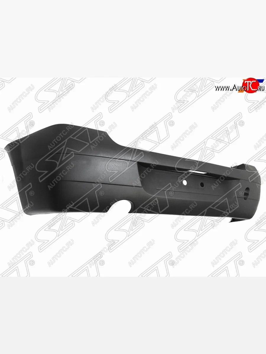 Задний бампер SAT Renault Logan 1 дорестайлинг (2004-2010) (Неокрашенный)  с доставкой в г. Пермь