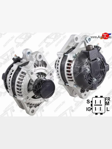 Генератор SAT (12V, 100A, 3,0/3,5/2GRFE/4GR-FSE) Lexus GS450H L10 (2011-2015)