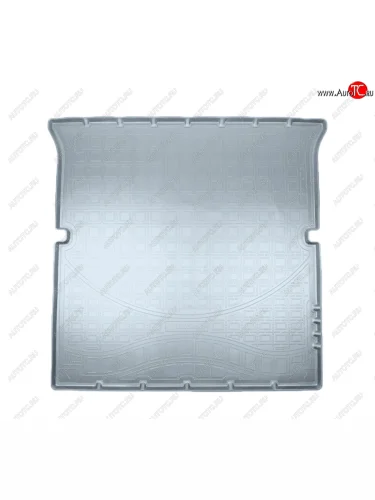 Коврик багажника Norplast (сложенный 3 ряд) (Цвет: серый) BMW X7 G07 (2018-2022)