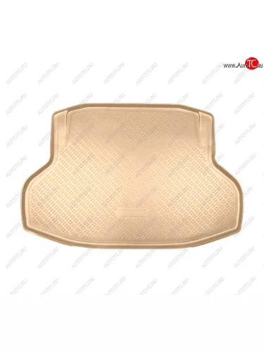 Коврик багажника Norplast (Цвет: бежевый) Honda Civic FC  седан дорестайлинг (2016-2019)
