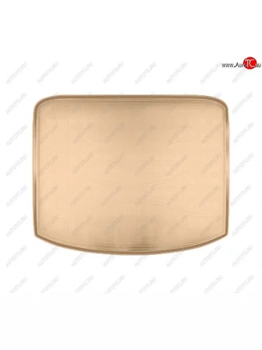 Коврик багажника Norplast (нижняя полка) (Цвет: бежевый) Honda CR-V RW,RT дорестайлинг (2016-2020)