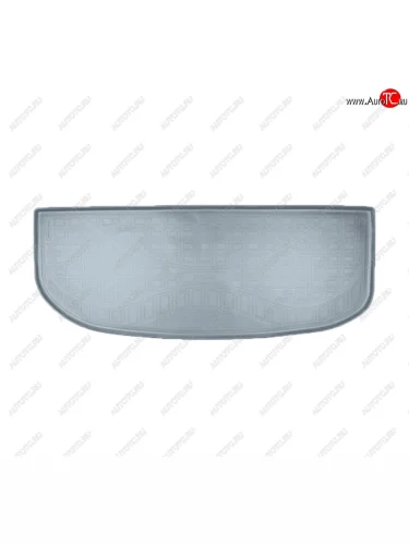 Коврик багажника Norplast (сложенный 3 ряд) (Цвет: серый) Hyundai Palisade LX2 (2018-2022)