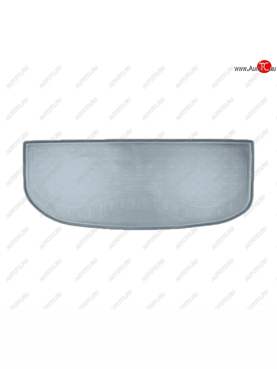 Коврик багажника Norplast (сложенный 3 ряд) Hyundai Palisade LX2 (2018-2022) (Цвет: серый)  в Воронеже Воронежской области