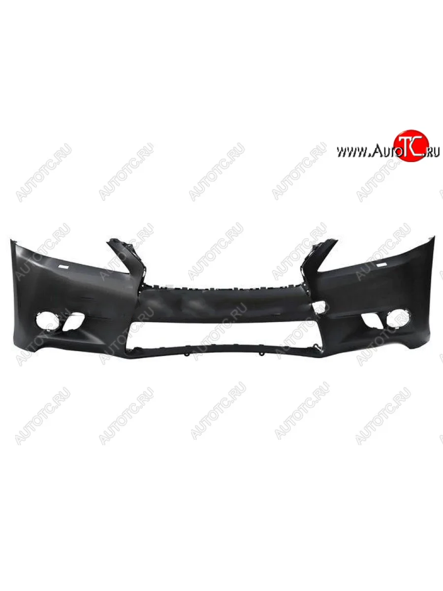 Передний бампер Original (под омыватели фар) Lexus GS350 L10 (2011-2016) (Неокрашенный)  в Перми Пермском крае