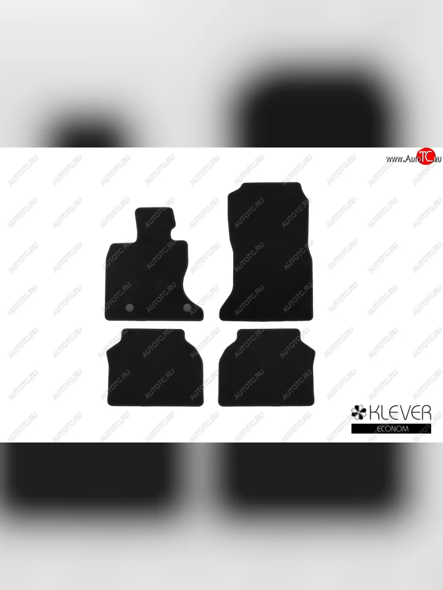 Текстильные коврики салона Klever Econom (АКПП) BMW 5 серия F07 Gran Turismo лифтбэк дорестайлинг (2009-2013) (Цвет: черный)  в Перми Пермском крае