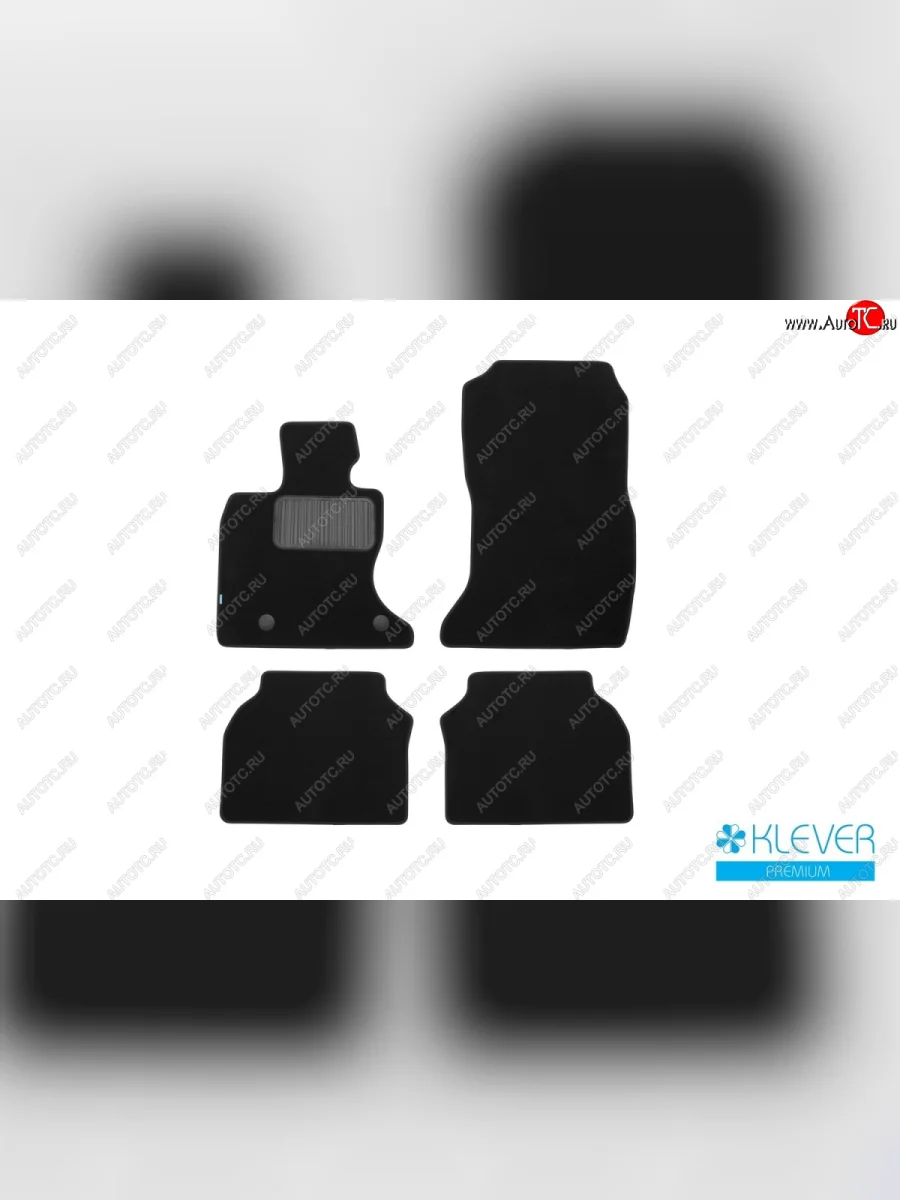 Текстильные коврики салона Klever Premium (АКПП) BMW 5 серия F07 Gran Turismo лифтбэк дорестайлинг (2009-2013) (Цвет: черный)  в Керчи Республика Крым