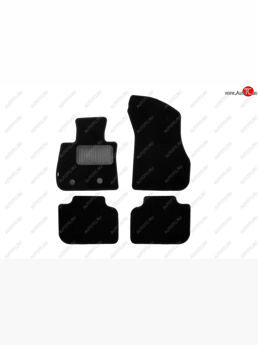 Текстильные коврики салона (4WD) Klever Premium BMW X1 F48 дорестайлинг (2015-2019) (Цвет: черный)  в Перми Пермском крае