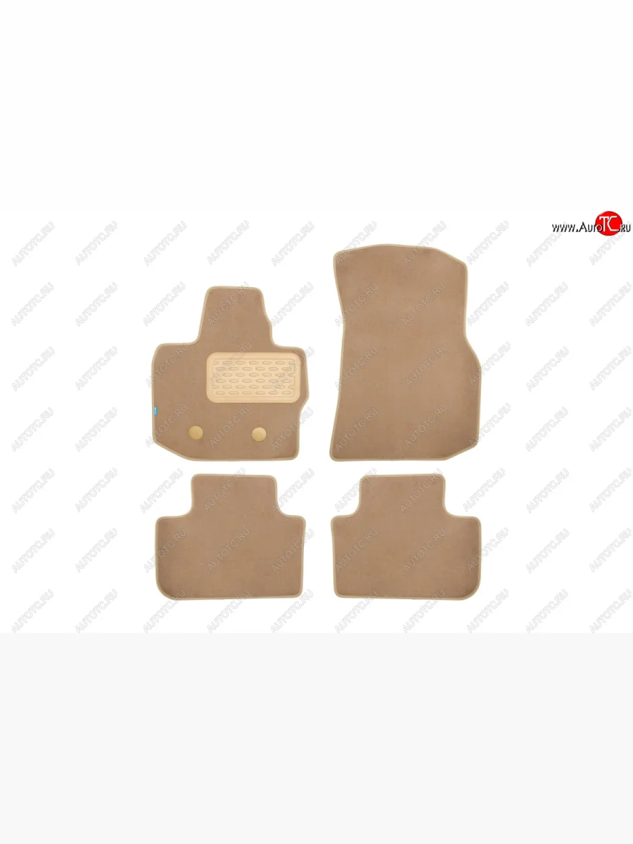Текстильные коврики салона (4WD) Klever Premium BMW X3 G01 дорестайлинг (2017-2021) (Цвет: бежевый)  в Керчи Республика Крым