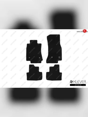 Текстильные коврики салона Klever Econom (Цвет: черный) Cadillac ATS седан рестайлинг (2015-2016)