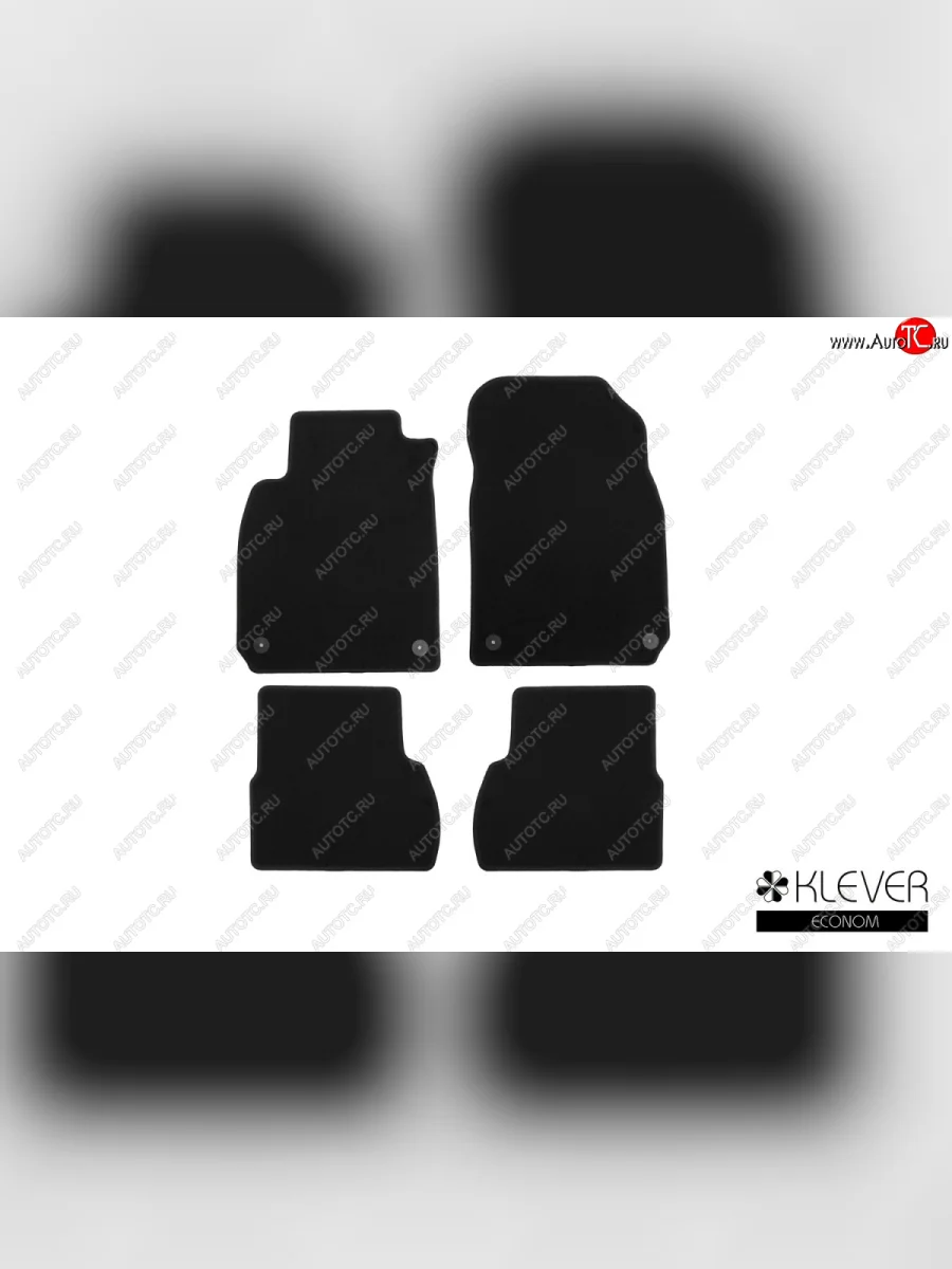 Текстильные коврики салона Klever Econom (АКПП) Cadillac Bls седан (2006-2011) (Цвет: черный)  в Перми Пермском крае