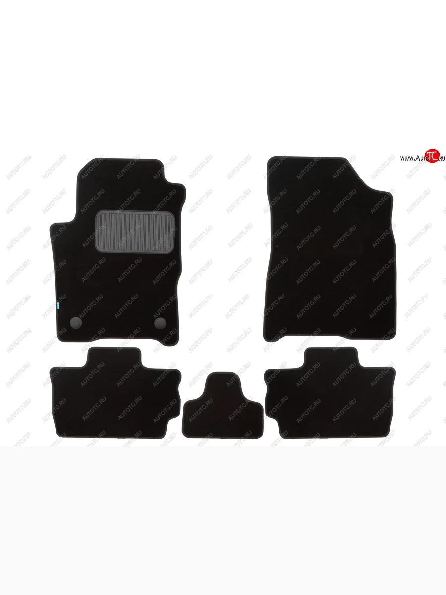 Текстильные коврики салона Klever Premium Chery Bonus (A13) лифтбэк (2011-2016) (Цвет: черный)  в Перми Пермском крае