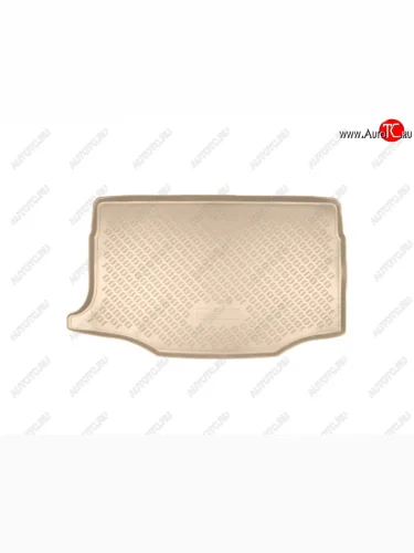 Коврик багажника Norplast (на нижнюю полку V2) (Цвет: бежевый) Seat Arona (2017-2025)