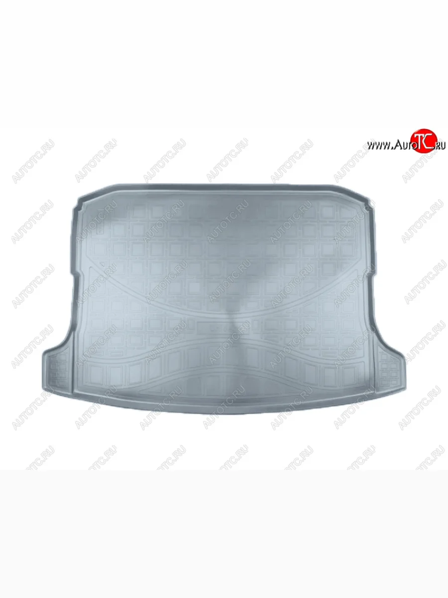 Коврик багажника Norplast (с ушами) Skoda Karoq NU7 дорестайлинг (2017-2021) (Цвет: серый)  в Самаре Самарской области