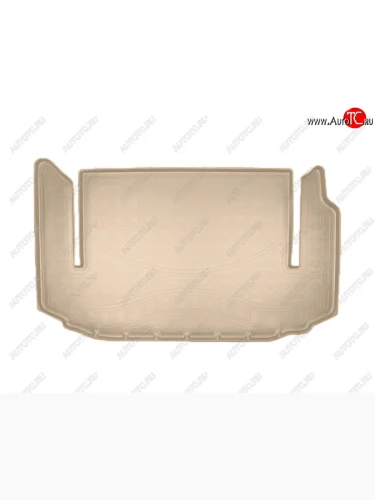 Коврик багажника Norplast (сложенный 2-й ряд) (Цвет: бежевый) Suzuki Jimny JB64 (2018-2025)