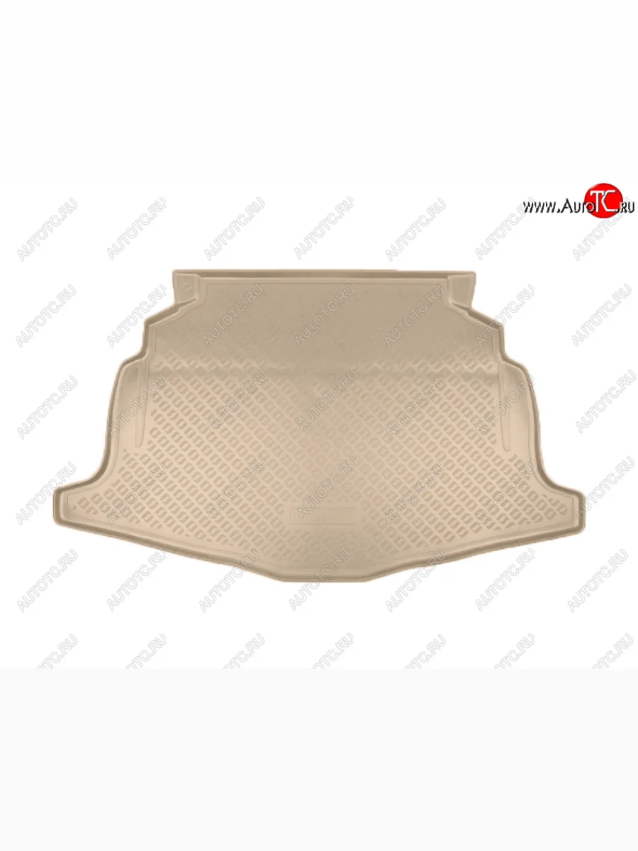 Коврик багажника Norplast (1.8 HYBRID) Toyota Corolla E210 хэтчбэк 5 дв. дорестайлинг (2018-2022) (Цвет: бежевый)  в Перми Пермском крае