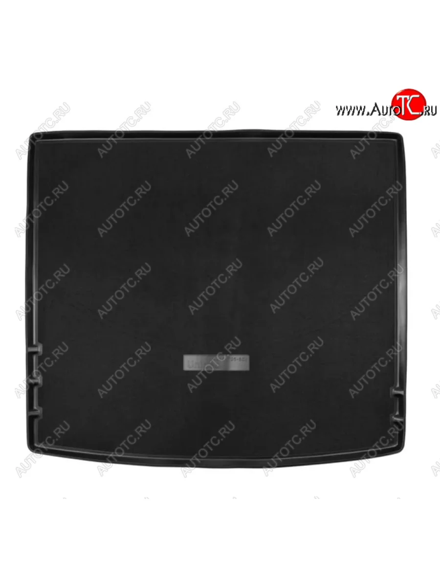 Комбинированый коврик багажника Unidec Audi Q3 F3 (2018-2022) (Цвет: черный)  в Самаре Самарской области