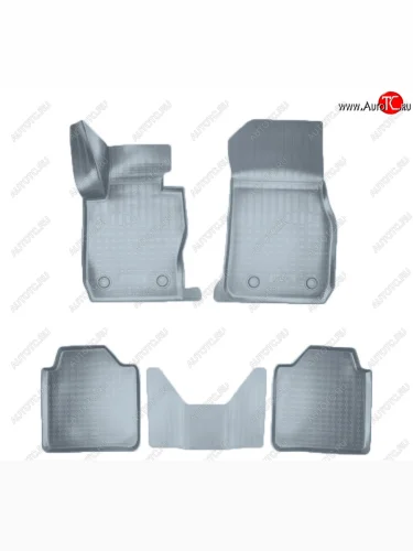 Коврики салона Norplast (полный привод) (Цвет: серый) BMW 3 серия  F34 (2012-2020) Grand Turismo лифтбэк дорестайлинг, Grand Turismo лифтбэк рестайлинг