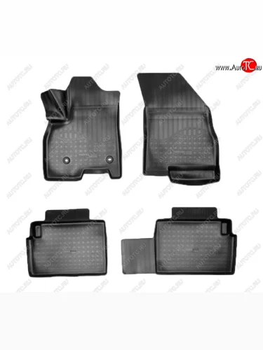 Коврики салона Norplast (Luxury и Elite) (Цвет: черный) Chery Tiggo 7 PRO (2019-2025)