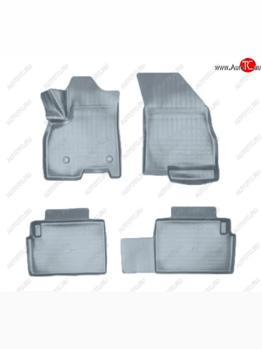 Коврики салона Norplast (Luxury и Elite) (Цвет: серый) Chery Tiggo 7 PRO (2019-2025)