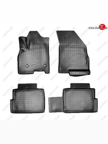 Коврики салона Norplast (Prestige) (Цвет: черный) Chery Tiggo 7 PRO (2019-2025)