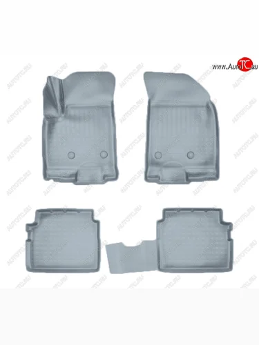 Коврики салона Norplast (Цвет: серый) Ravon Nexia R3 (2016-2020)