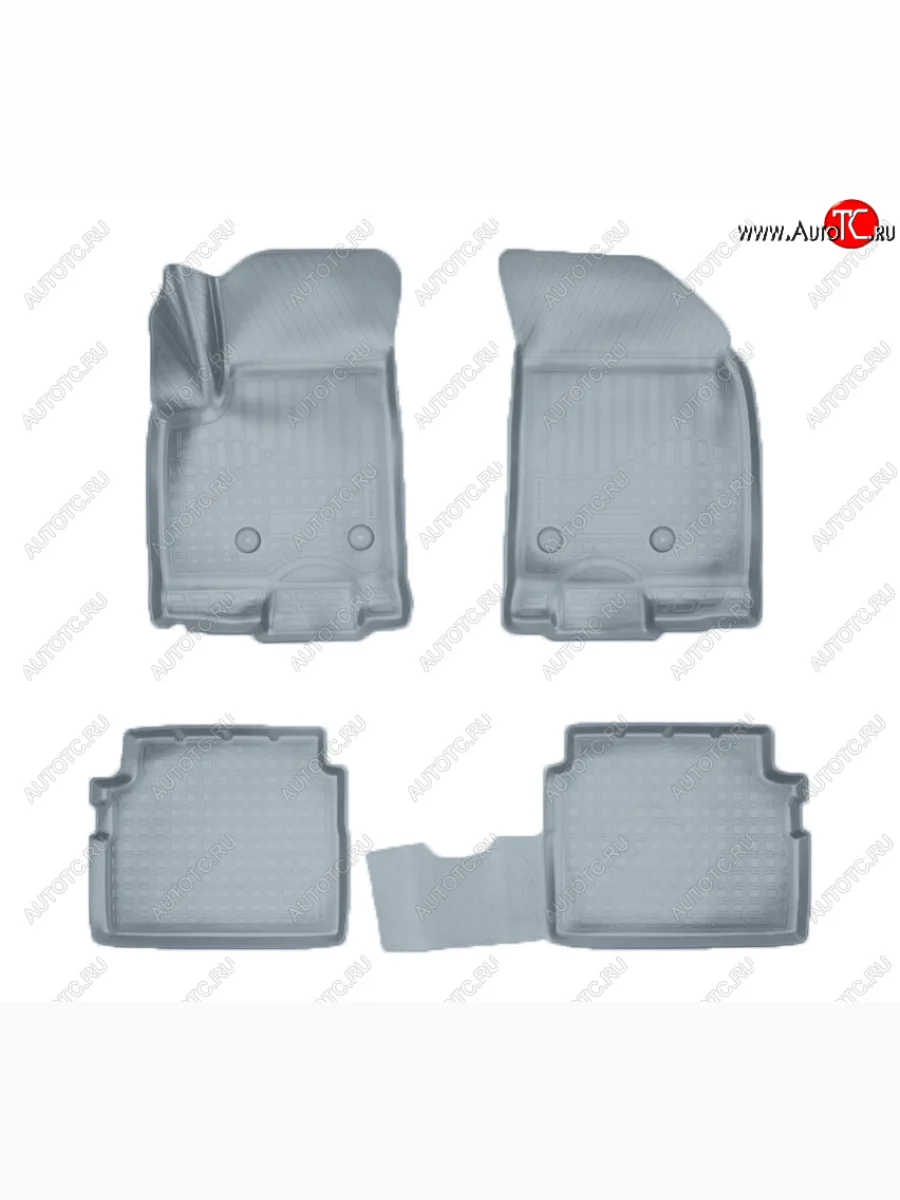 Коврики салона Norplast Ravon Nexia R3 (2016-2020) (Цвет: серый)  в Перми Пермском крае