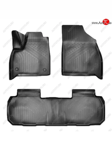 Коврики салона Norplast (Цвет: черный) Chevrolet Traverse дорестайлинг (2017-2022)