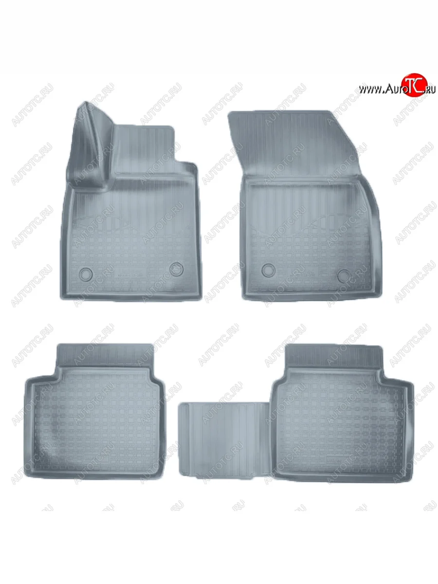 Коврики салона Norplast Ford Focus 4 CEW хэтчбэк дорестайлинг (2018-2021) (Цвет: серый)  в Керчи Республика Крым