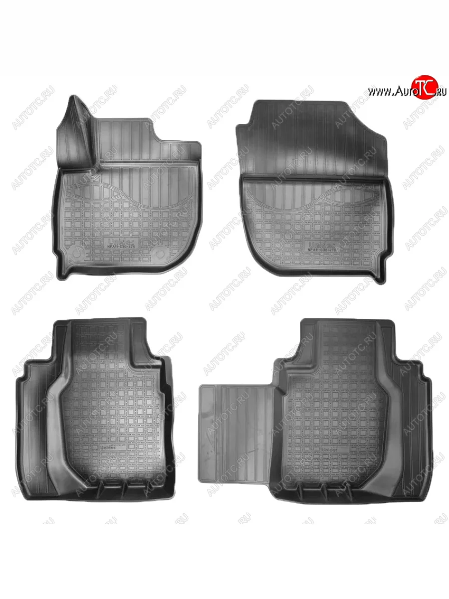 Коврики салона Norplast Honda HR-V RU дорестайлинг (2014-2018) (Цвет: черный)  в Перми Пермском крае