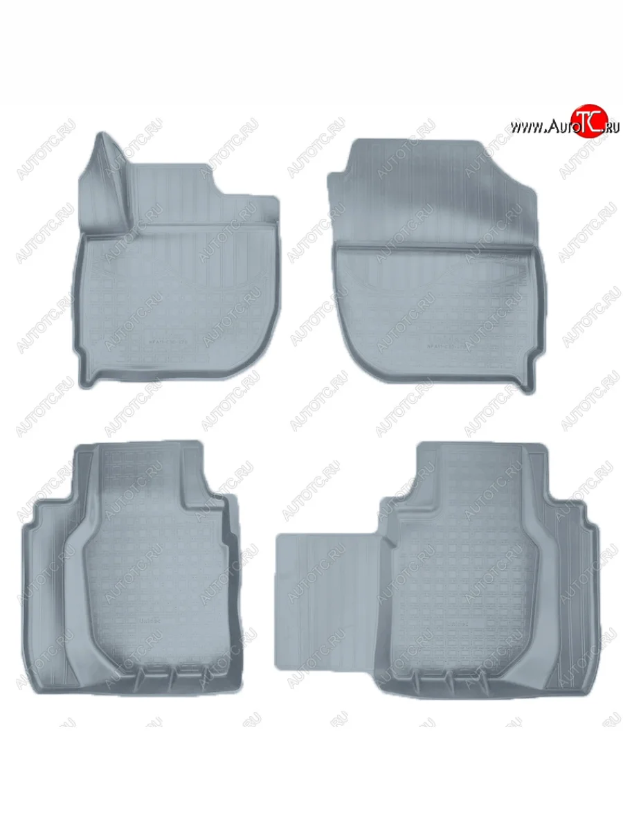 Коврики салона Norplast  Honda HR-V (2014-2021) RU (Цвет: серый)  в Самаре Самарской области