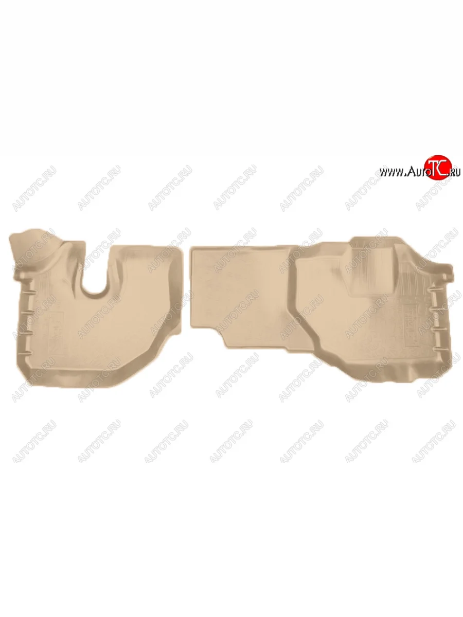Коврики салона Norplast JAC N75 (2014-2019) (Цвет: бежевый)  в Керчи Республика Крым