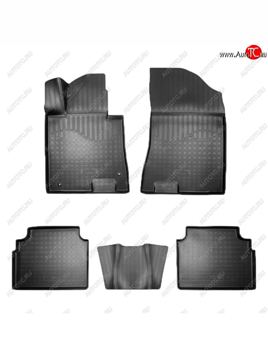 Коврики салона Norplast KIA K5 DL (2019-2022) (Цвет: черный)  в Самаре Самарской области