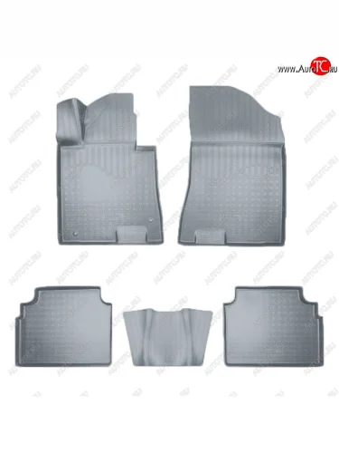 Коврики салона Norplast (Цвет: серый) KIA K5 DL (2019-2022)
