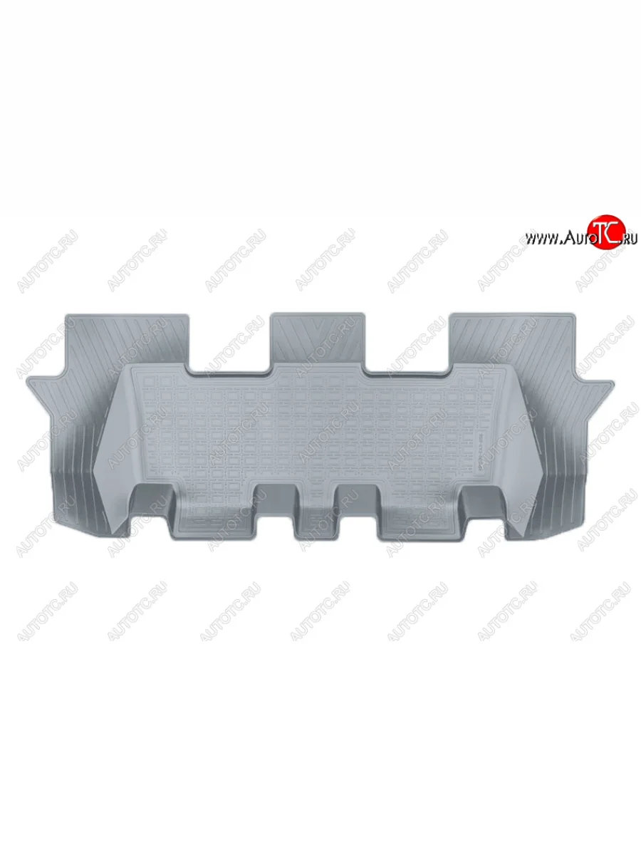 Коврик салона Norplast (3 ряд)  KIA Sorento (2020-2022) MQ4 (Цвет: серый)  в Самаре Самарской области