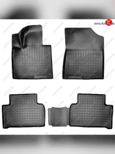 Коврики салона Norplast (Цвет: черный) KIA Sorento MQ4 (2020-2022)