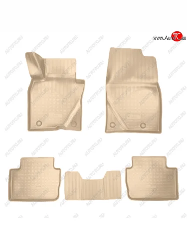 Коврики салона Norplast (Цвет: бежевый) Mazda CX-30 1 DM (2019-2025)