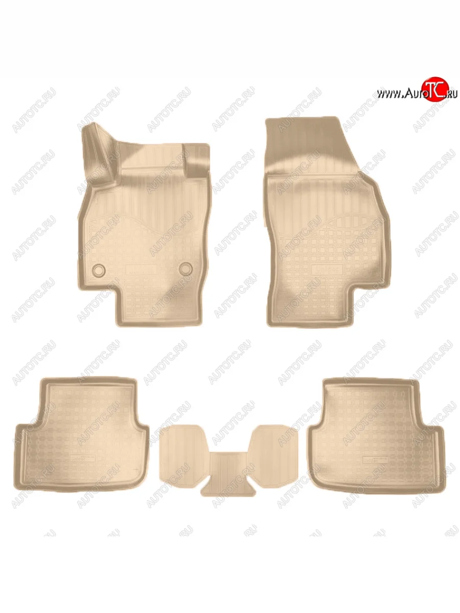 Коврики салона Norplast Seat Arona (2017-2025) (Цвет: бежевый)  в Керчи Республика Крым