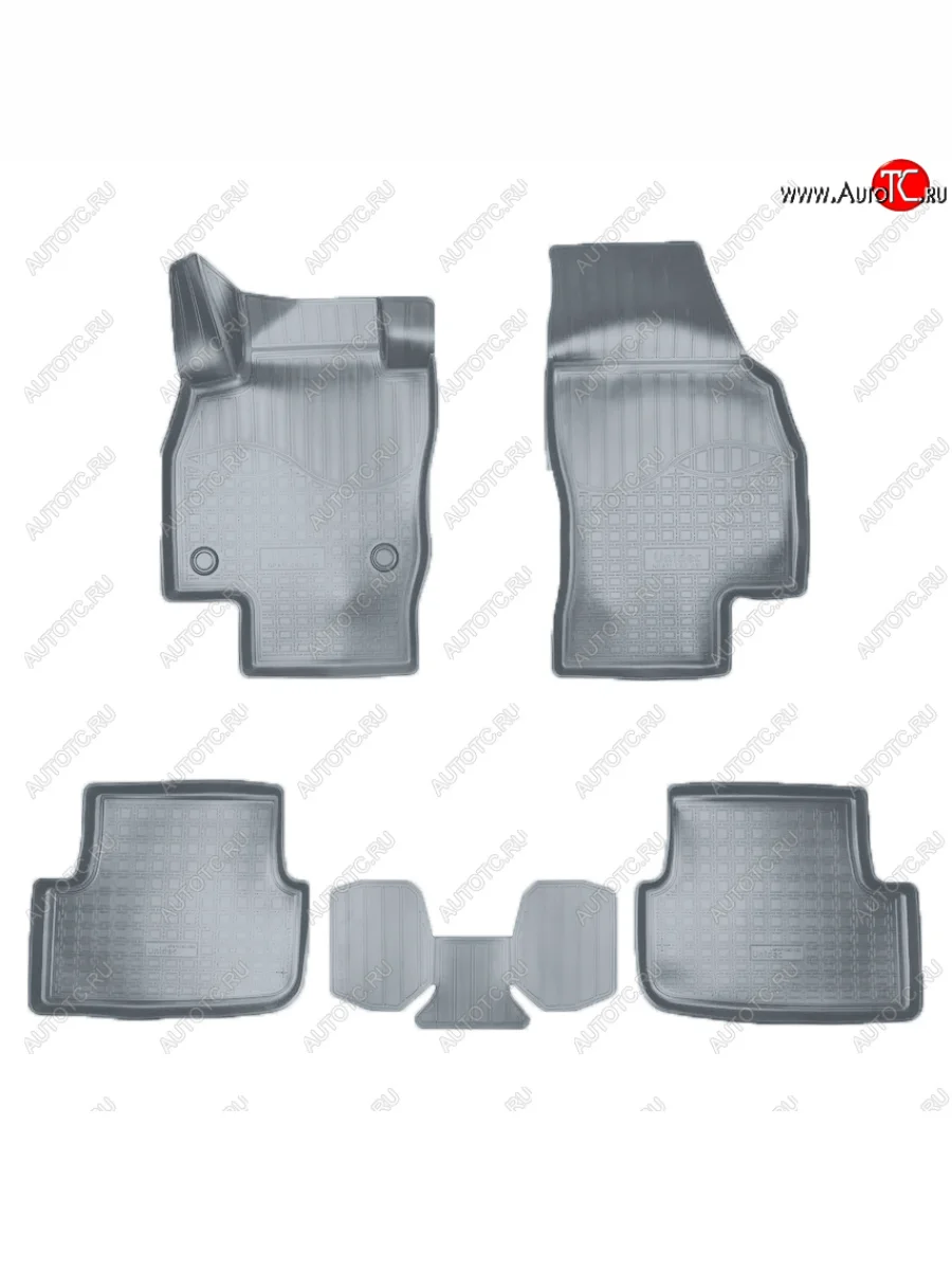 Коврики салона Norplast Seat Arona (2017-2025) (Цвет: серый)  в Перми Пермском крае