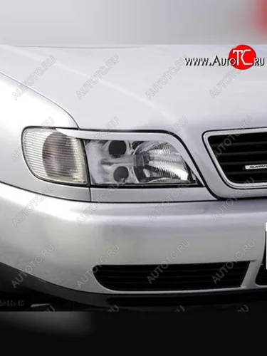 Реснички передних фар Кураж Audi A6  C4 (1994-1997) универсал
