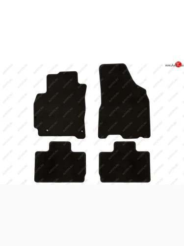 Текстильные коврики салона Klever Econom (Цвет: черный) Chery Tiggo 2 (2017-2025)