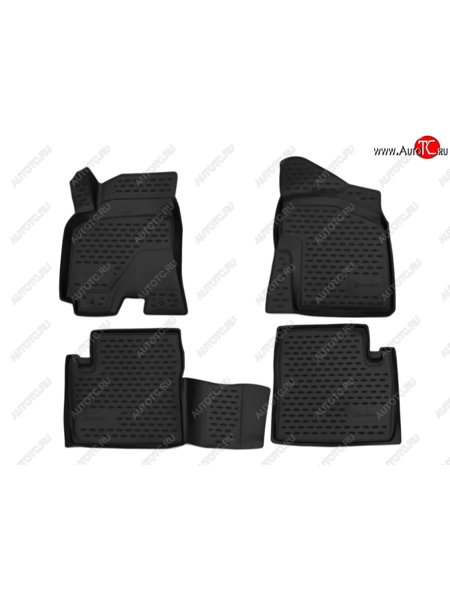 Комплект ковриков салона Element Chery Tiggo 3x дорестайлинг (2017-2020) (Цвет: черный)  в Керчи Республика Крым