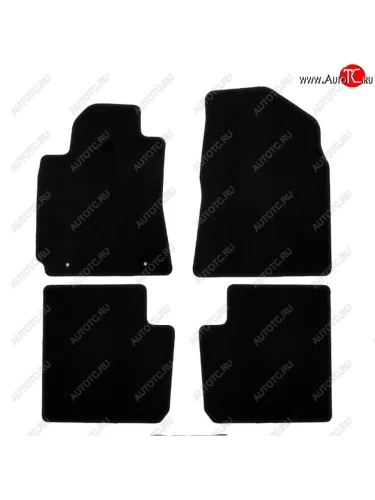 Текстильные коврики салона Klever Econom (Цвет: черный) Chery Tiggo 3x (2017-2020) дорестайлинг