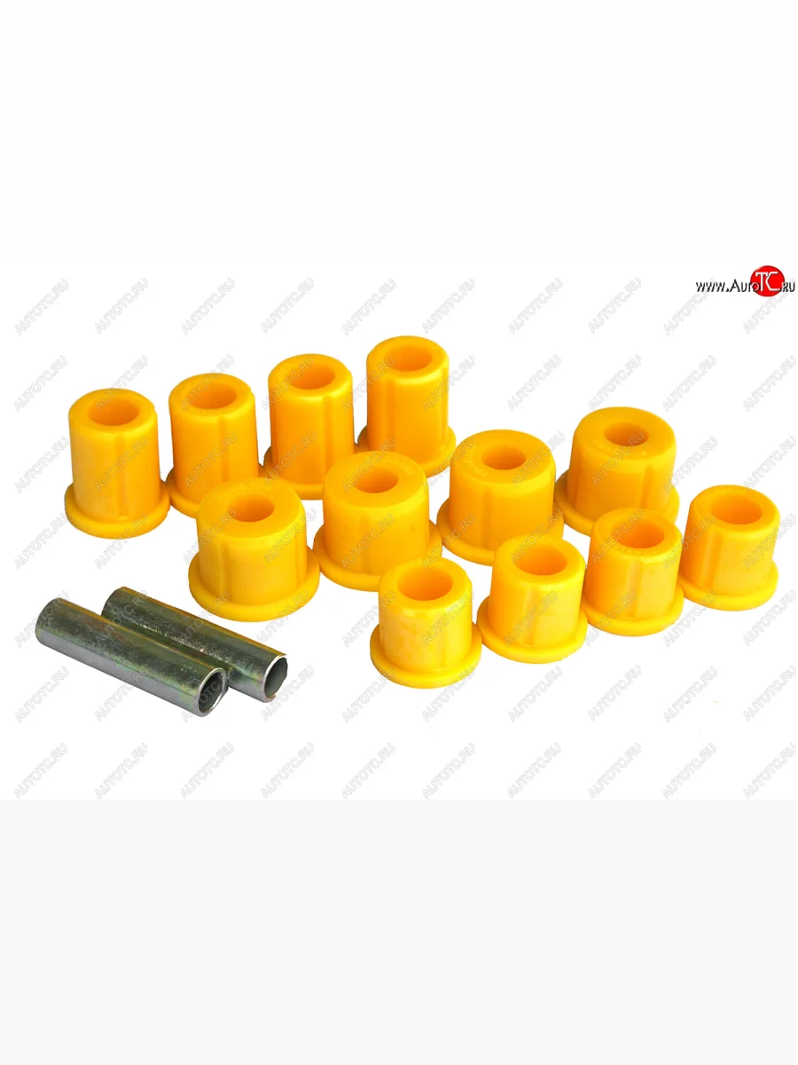 Полиуретановые втулки рессорные РИФ Nissan Navara 2 D40 рестайлинг (2010-2016)  в Самаре Самарской области