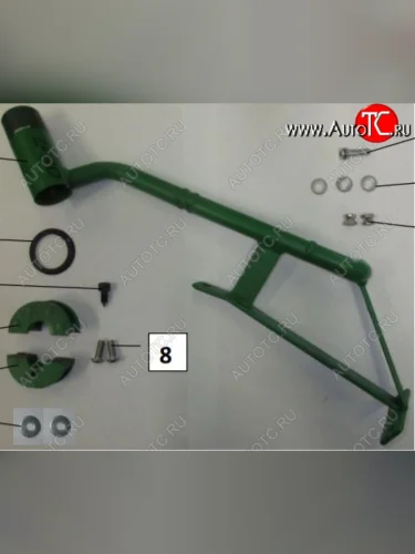 Замок рулевого вала FORTUS (бесштыревой) Volkswagen Tiguan  Mk2 (2016-2022) дорестайлинг, рестайлинг