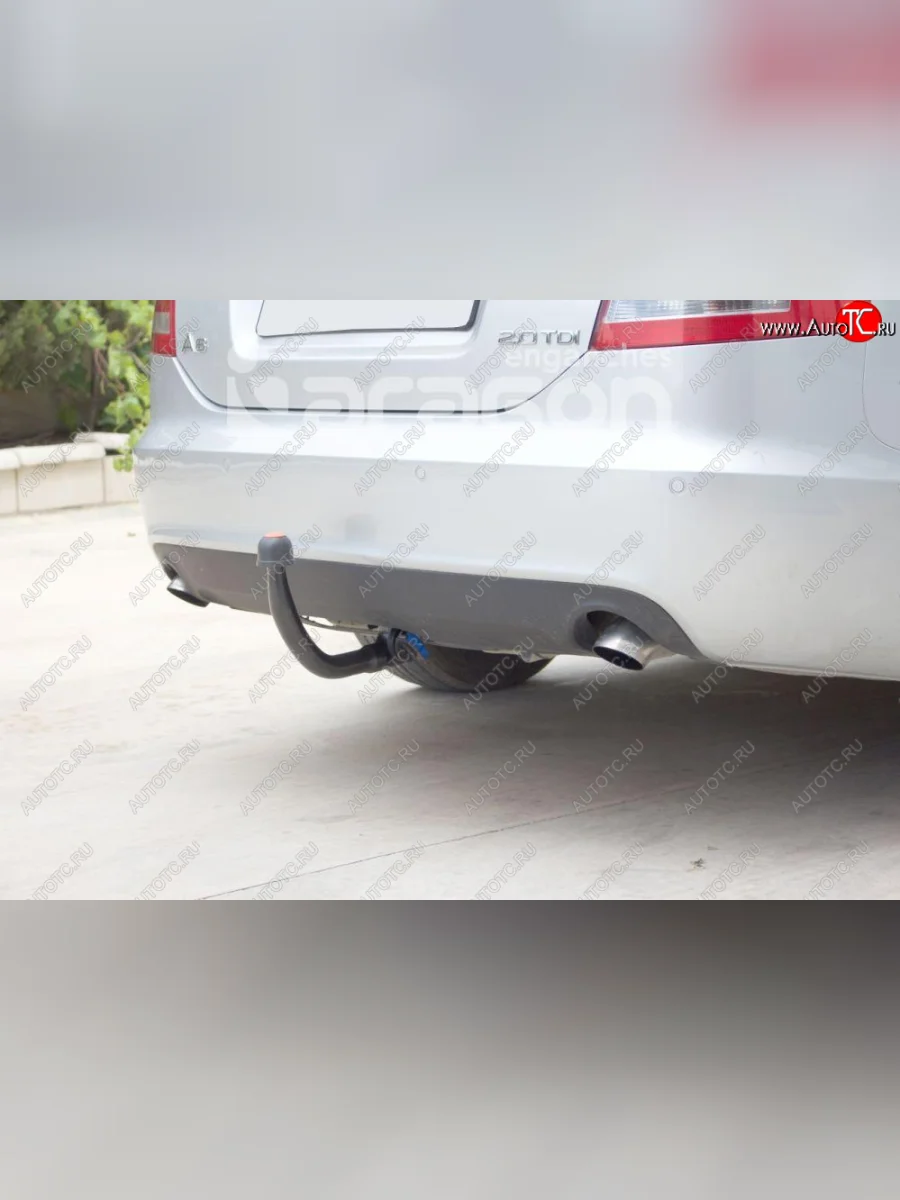 Фаркоп Aragon. (шар V) Audi A6 C6 дорестайлинг, седан (2004-2008)  в Самаре Самарской области